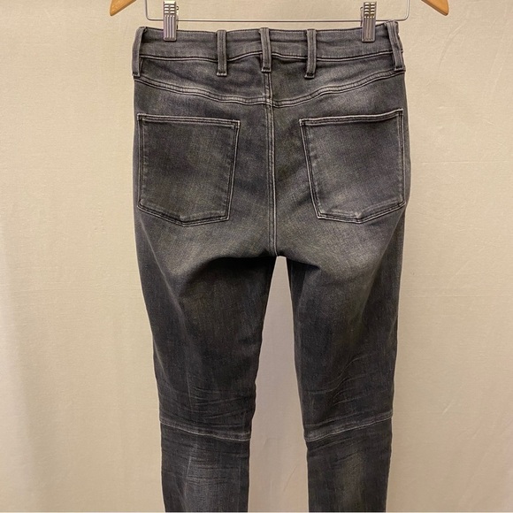 G-Star Raw Size 26 Jeans 5622 Knee Zip High Rise Skinny Women’s Gray Stretch - Picture 7 of 15